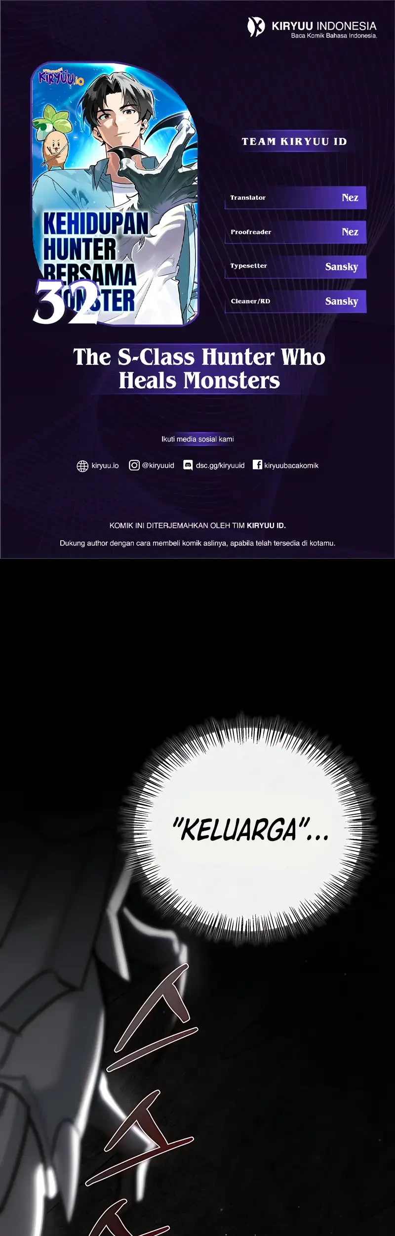 Komik The S-Class Hunter Who Heals Monsters Chapter 32 gambar nomor 1