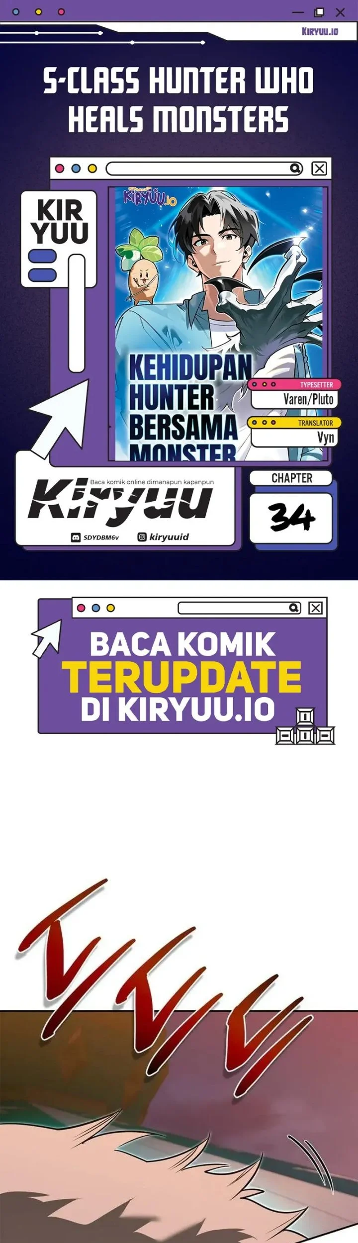 Komik The S-Class Hunter Who Heals Monsters Chapter 43 gambar 1