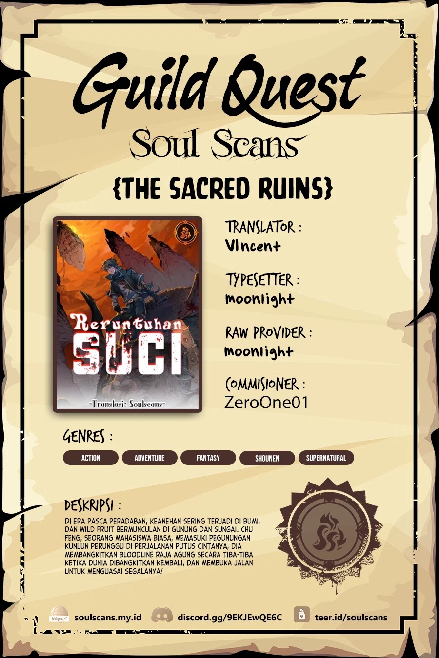 Baca Komik The Sacred Ruins Chapter 110 Gambar 1