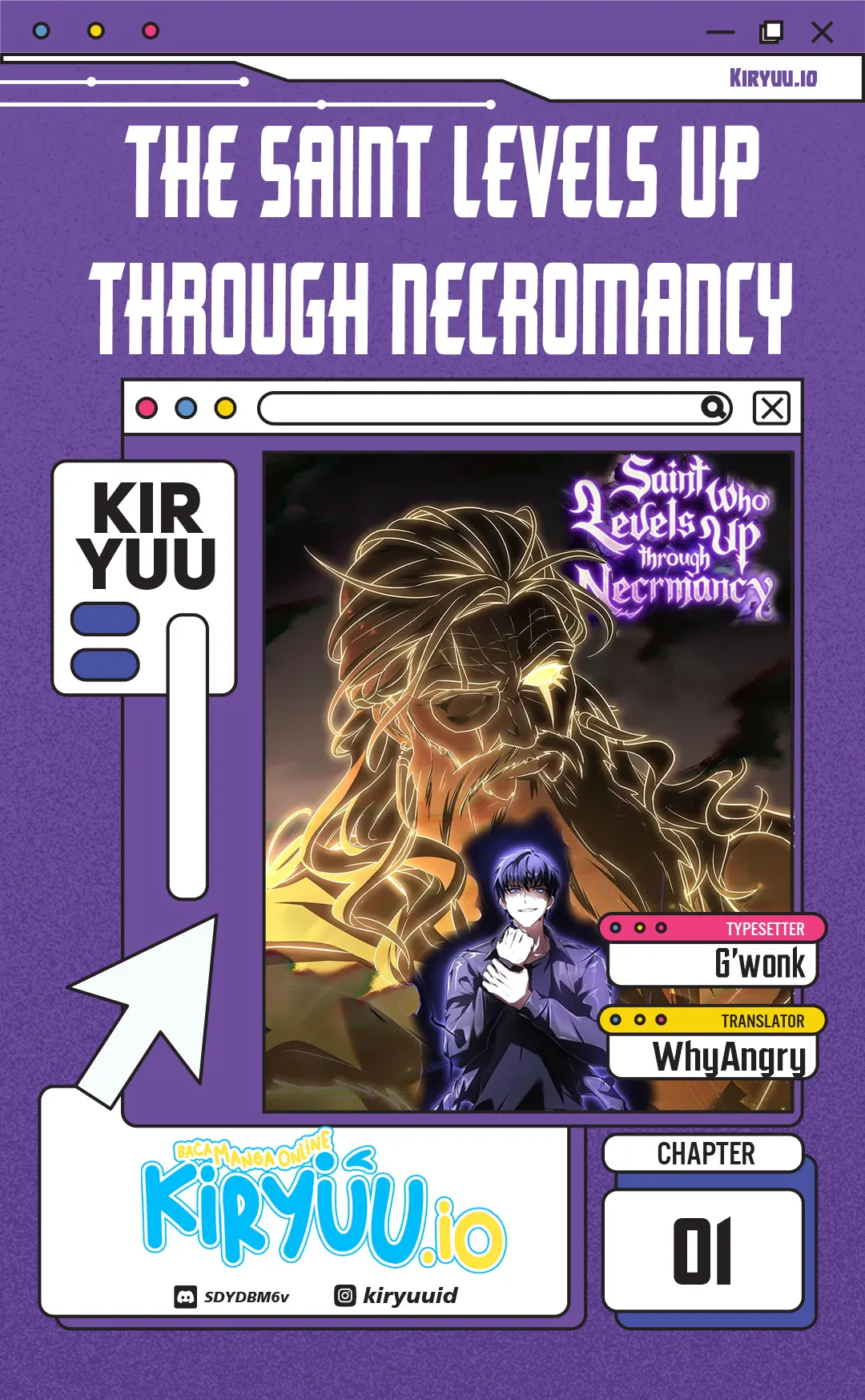 Komik The Saint Levels Up Through Necromancy Chapter 1 gambar 1