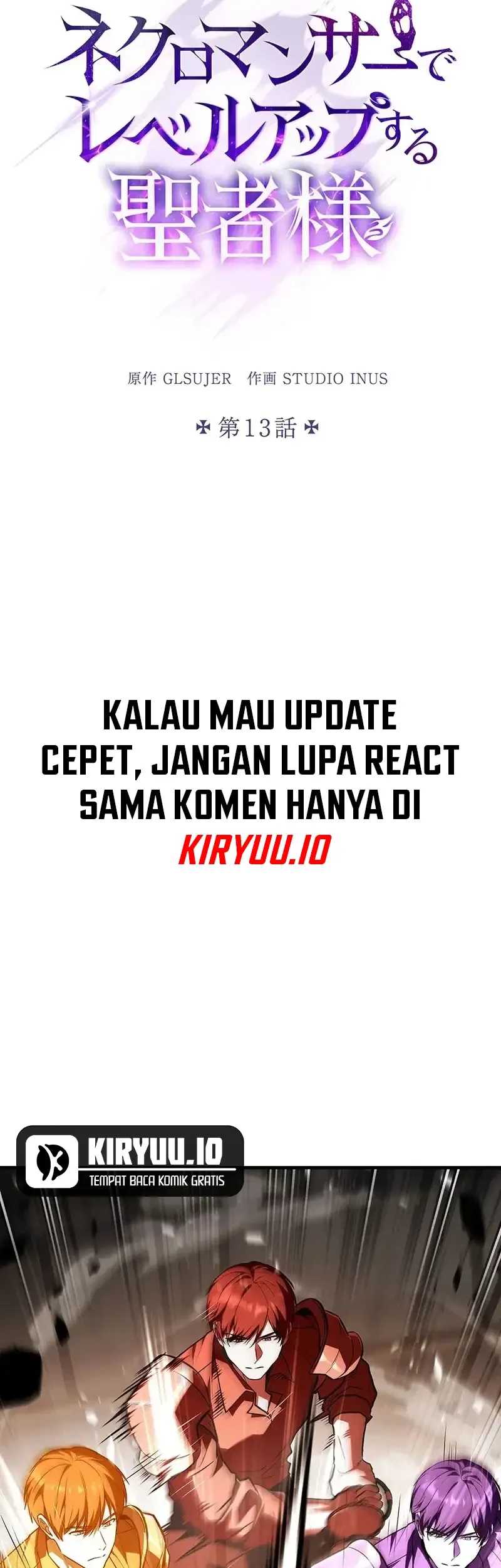 The Saint Levels Up Through Necromancy Chapter 13 Gambar 14