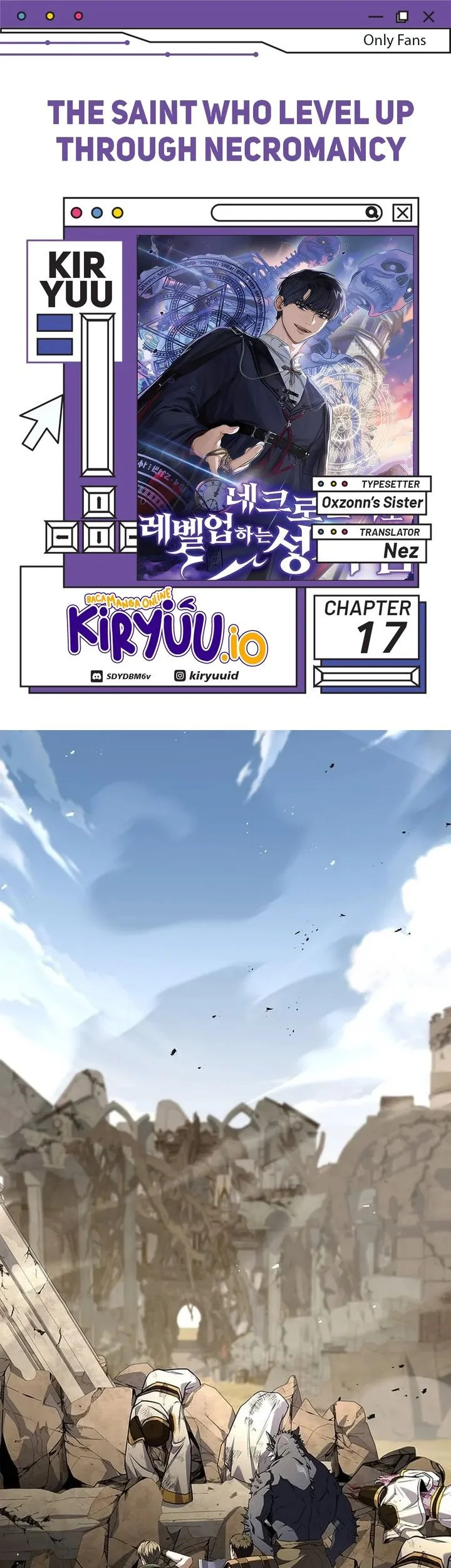 Komik The Saint Levels Up Through Necromancy Chapter 17 gambar 1