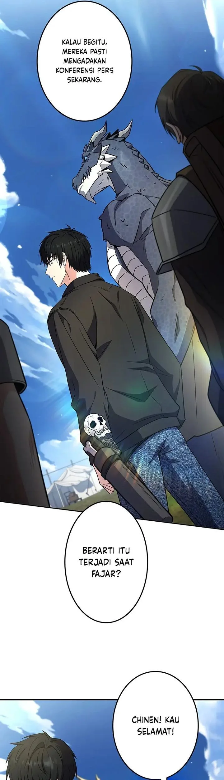 The Saint Levels Up Through Necromancy Chapter 18 Gambar 84