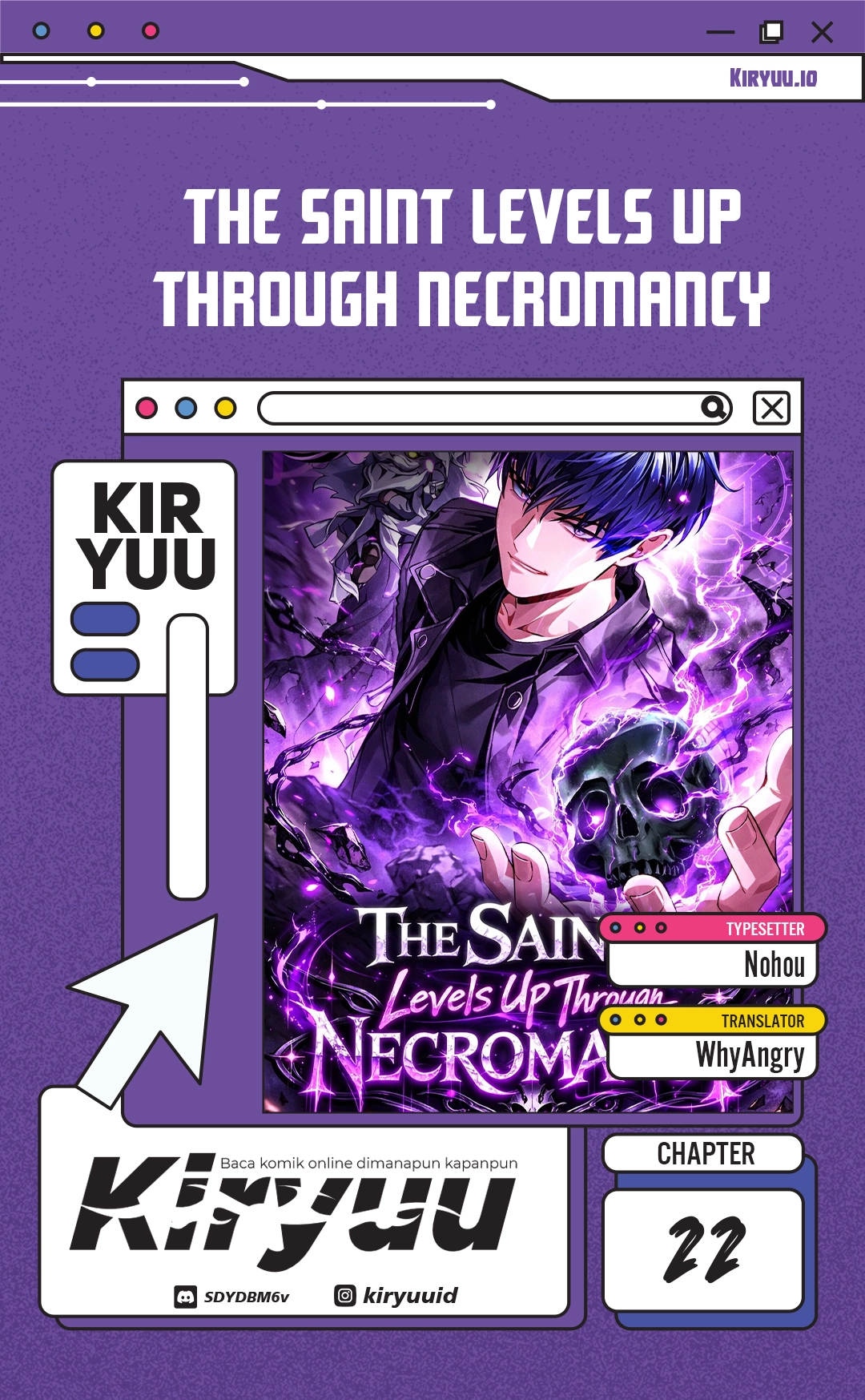 Manhwa The Saint Levels Up Through Necromancy Chapter 22 gambar 2