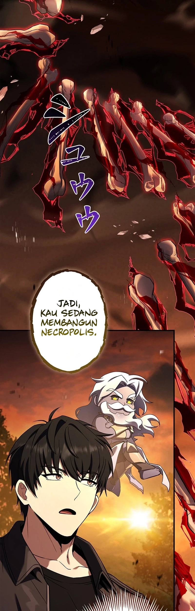 The Saint Levels Up Through Necromancy Chapter 23 Gambar 68