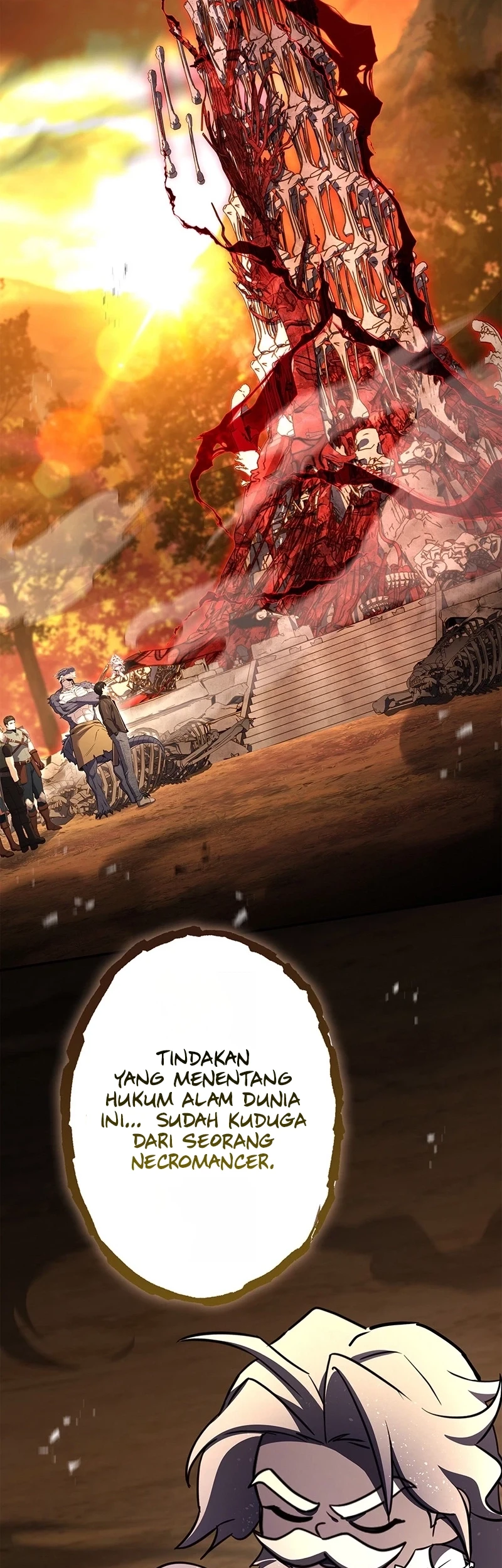 The Saint Levels Up Through Necromancy Chapter 23 Gambar 72