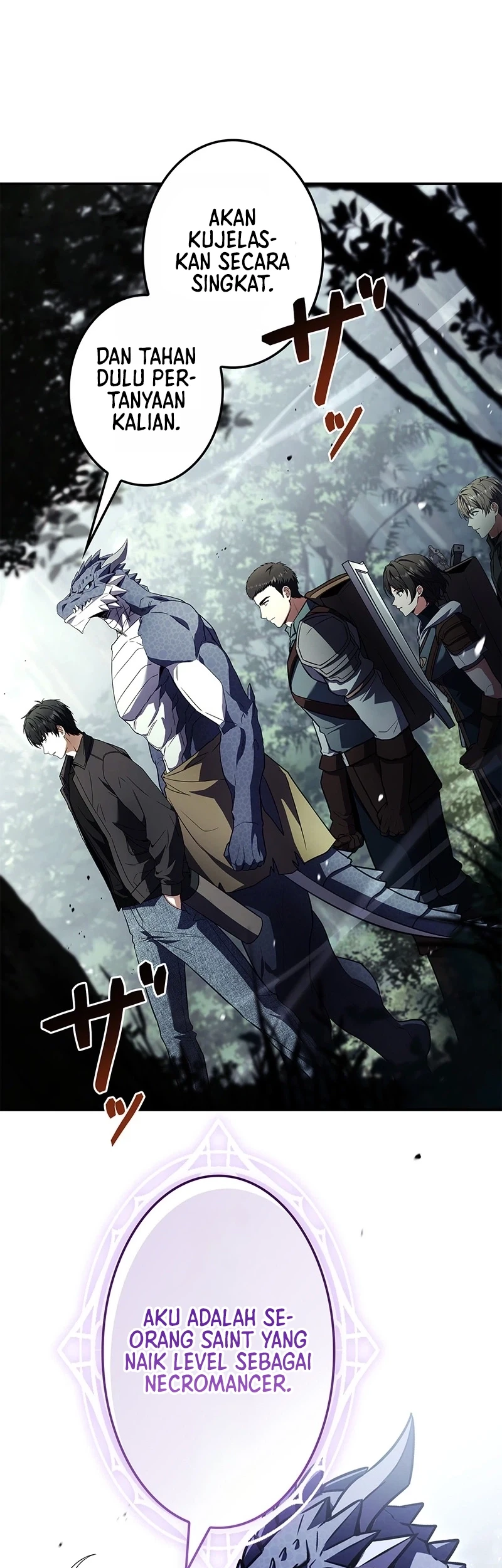 The Saint Levels Up Through Necromancy Chapter 23 Gambar 21