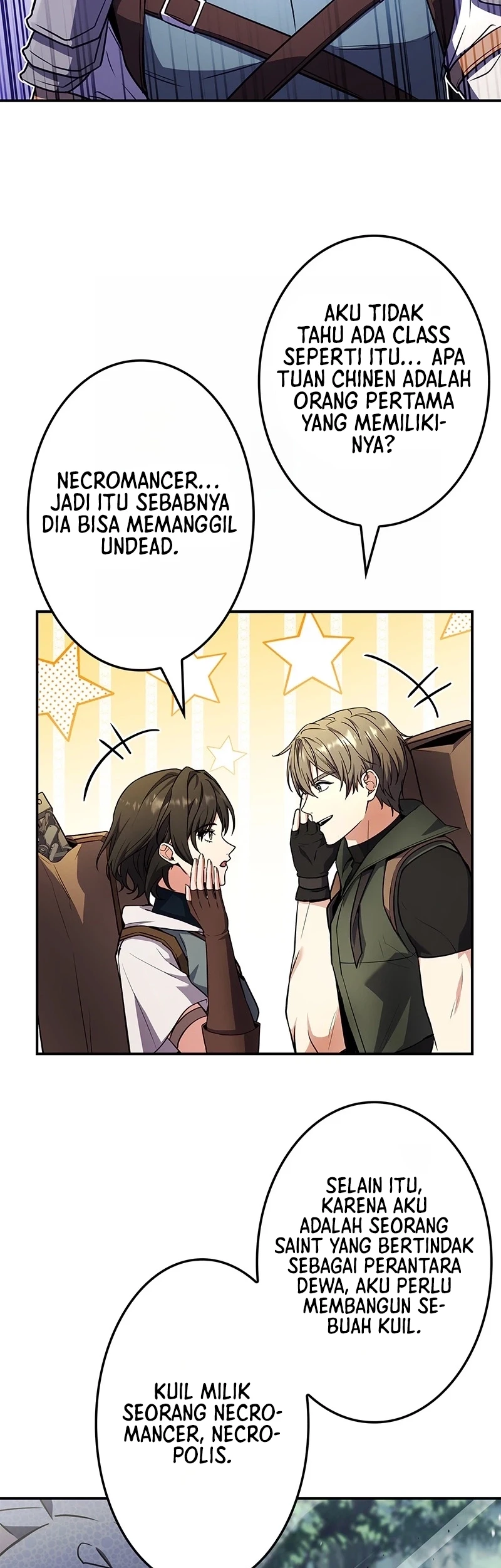 The Saint Levels Up Through Necromancy Chapter 23 Gambar 24