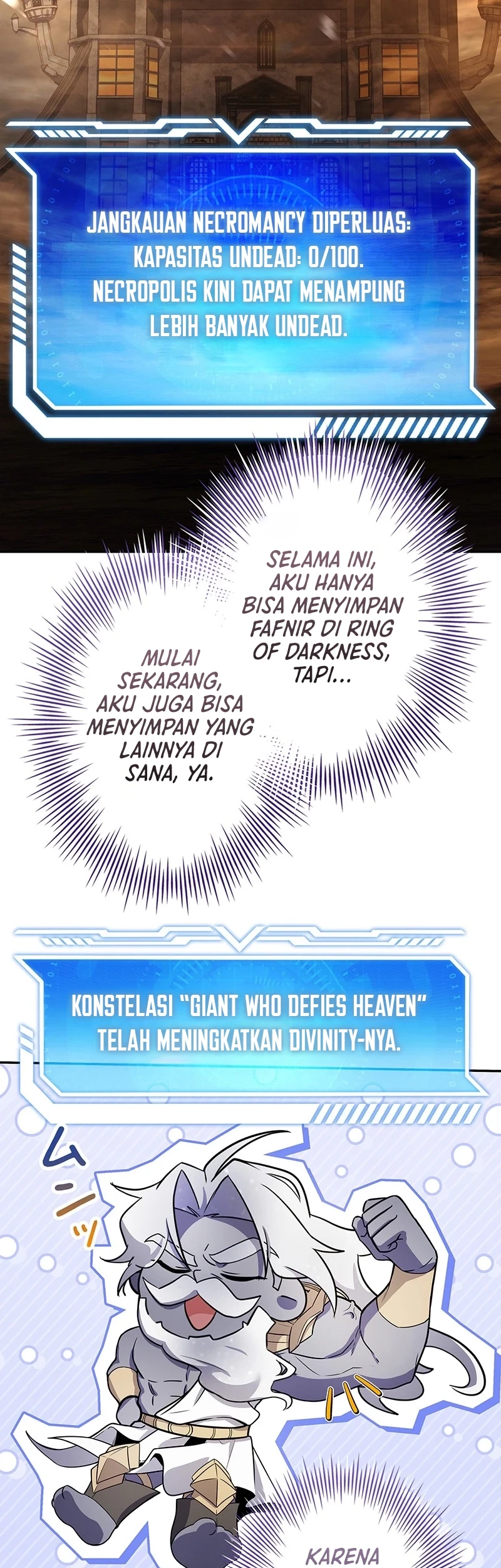 The Saint Levels Up Through Necromancy Chapter 24 Gambar 12