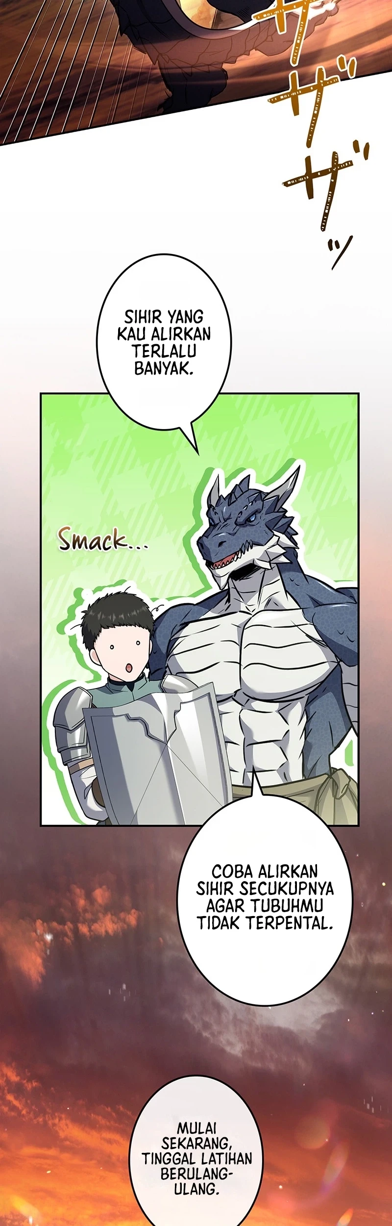 The Saint Levels Up Through Necromancy Chapter 24 Gambar 33