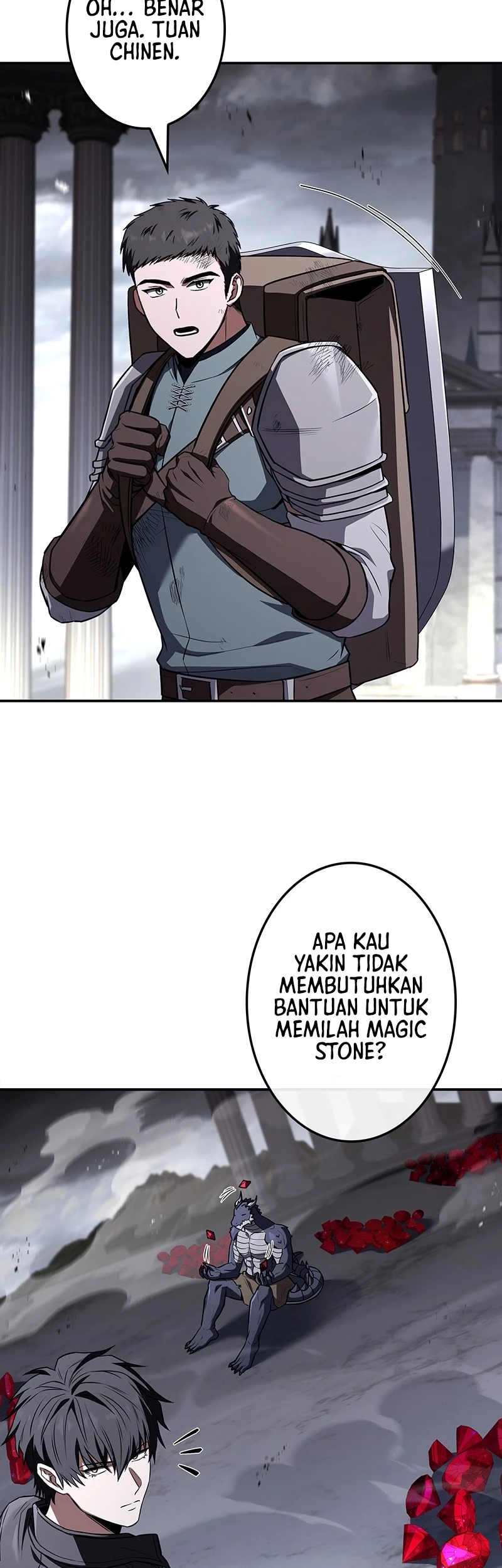 The Saint Levels Up Through Necromancy Chapter 25 Gambar 18