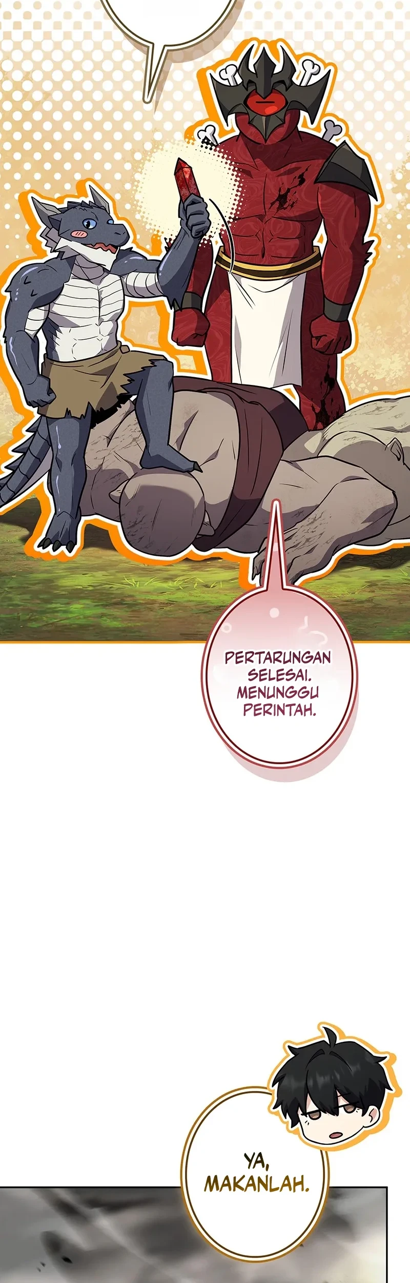 The Saint Levels Up Through Necromancy Chapter 28 Gambar 78