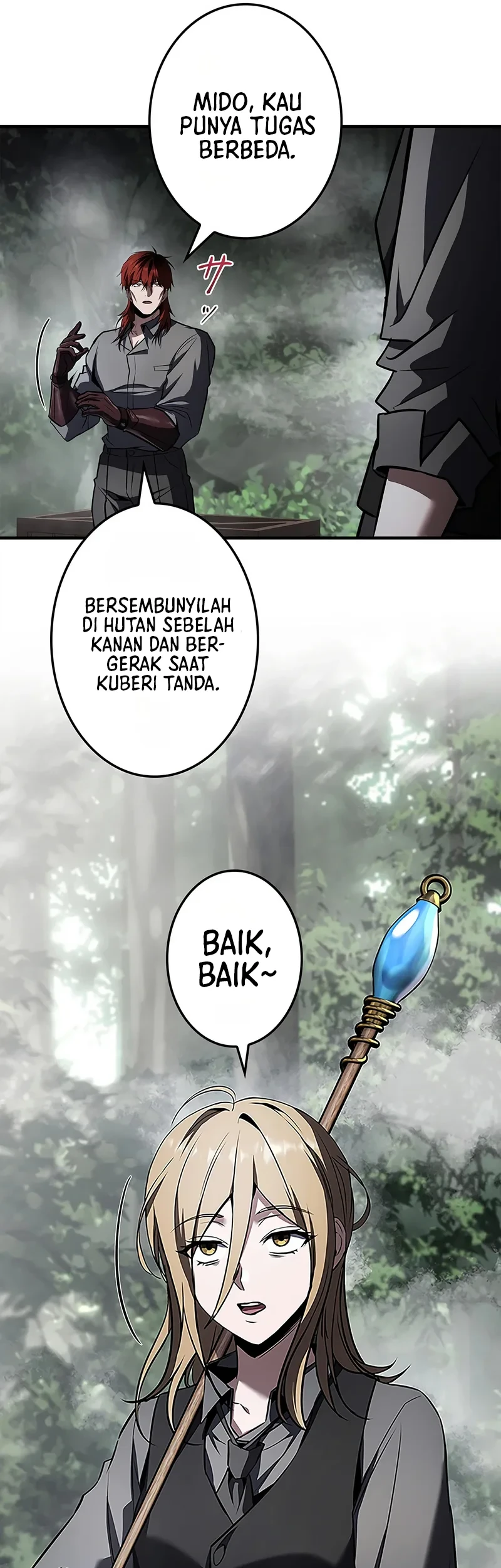 The Saint Levels Up Through Necromancy Chapter 30 Gambar 67