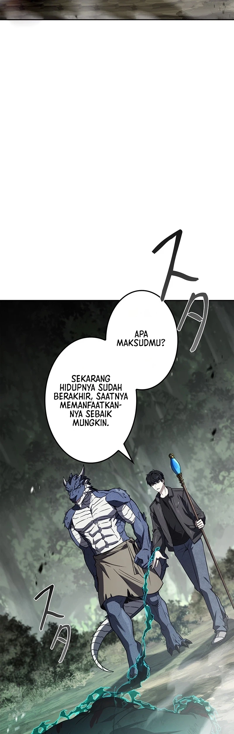 The Saint Levels Up Through Necromancy Chapter 33 halaman 28