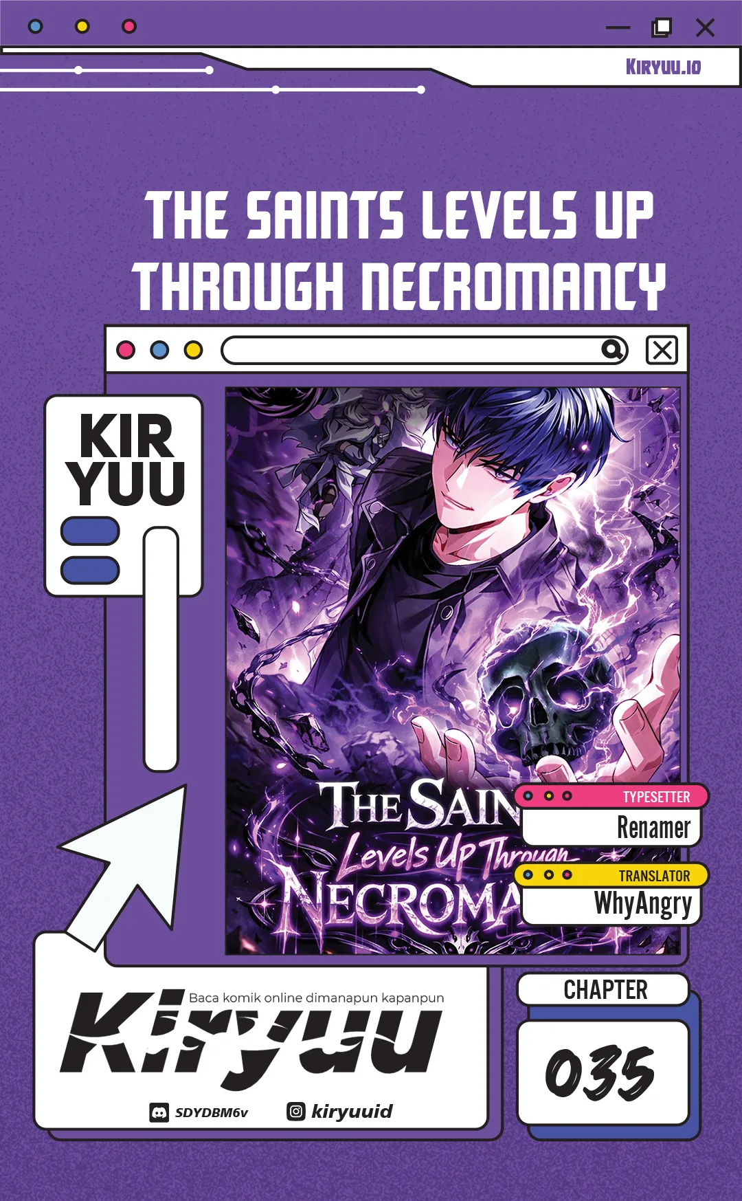 The Saint Levels Up Through Necromancy Chapter 35 halaman 2