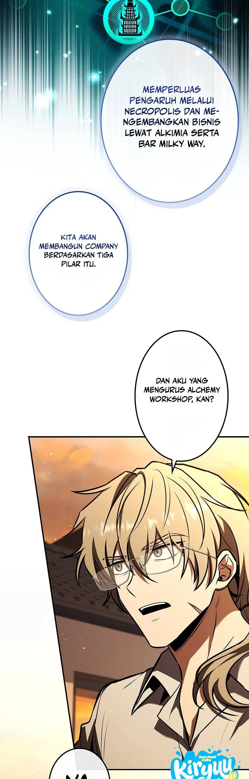 The Saint Levels Up Through Necromancy Chapter 37 Gambar 40