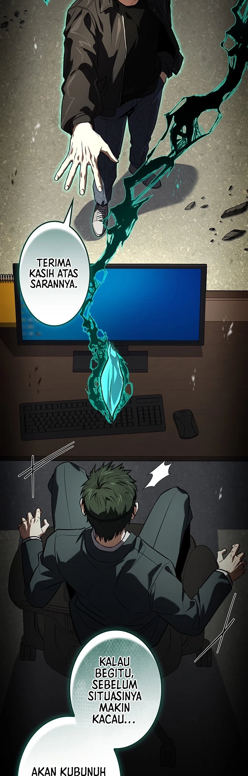 The Saint Levels Up Through Necromancy Chapter 40 Gambar 53