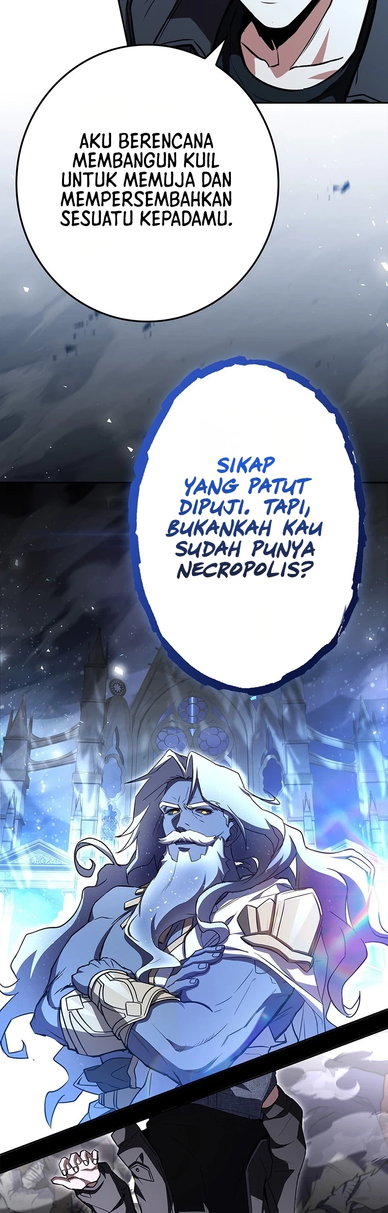 The Saint Levels Up Through Necromancy Chapter 41 Gambar 49