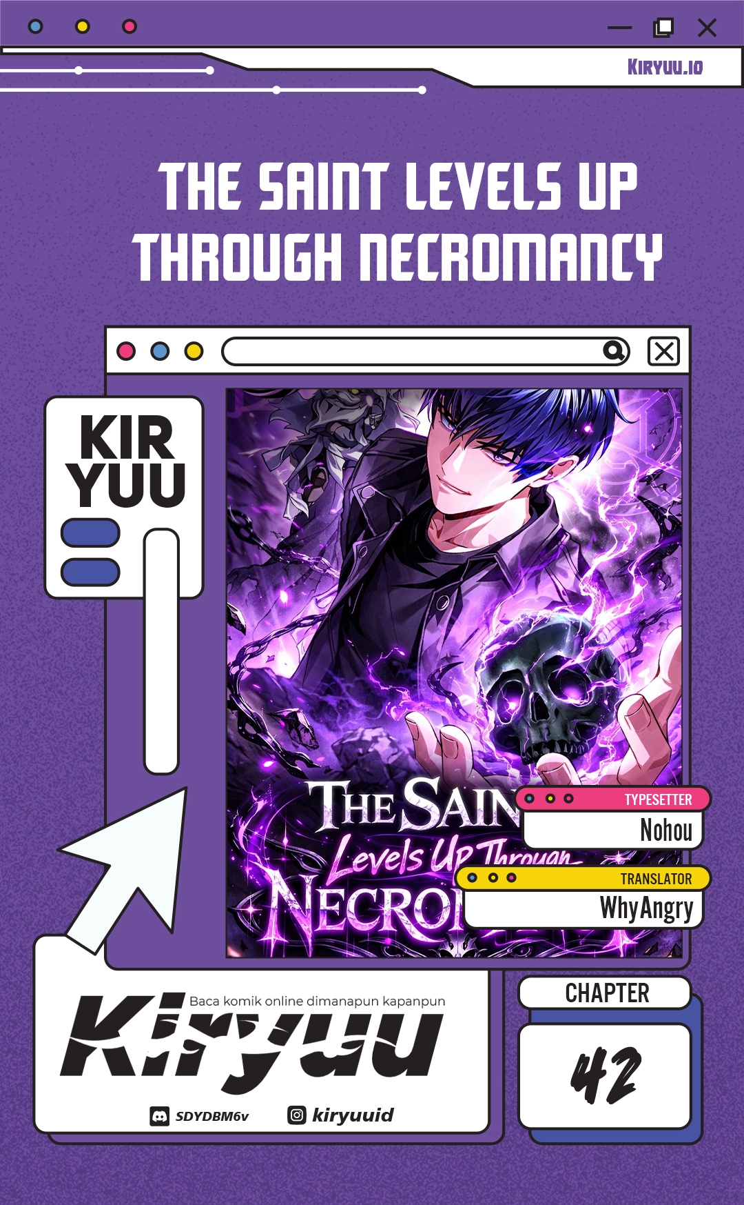 Komik The Saint Levels Up Through Necromancy Chapter 42 gambar 1