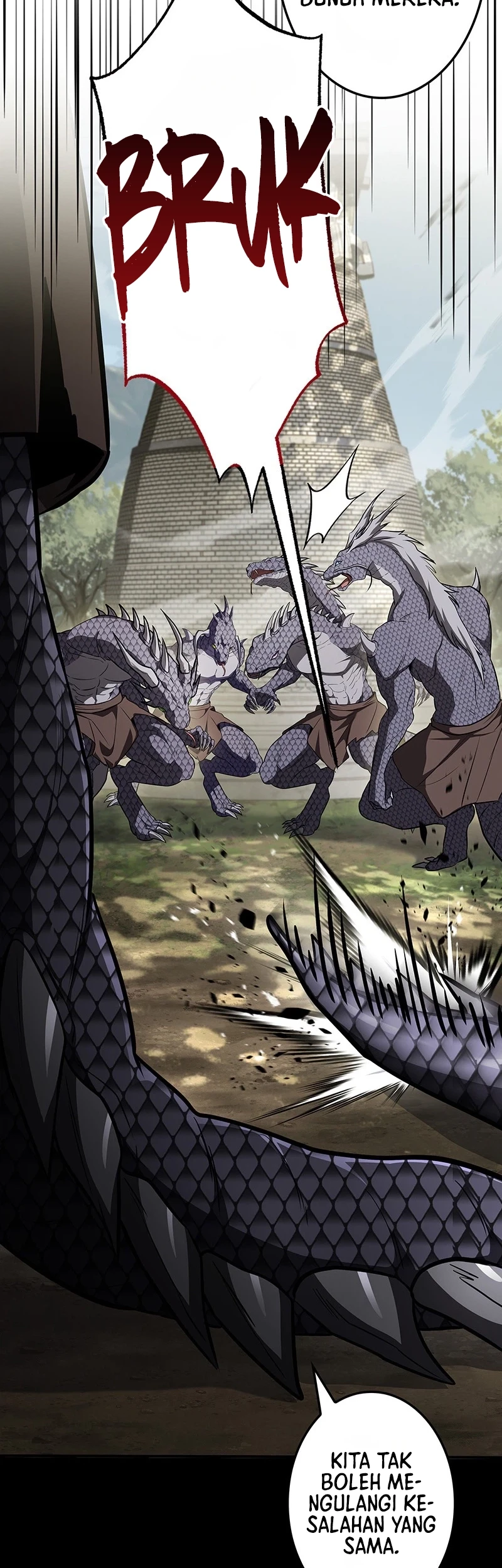 The Saint Levels Up Through Necromancy Chapter 42 Gambar 24