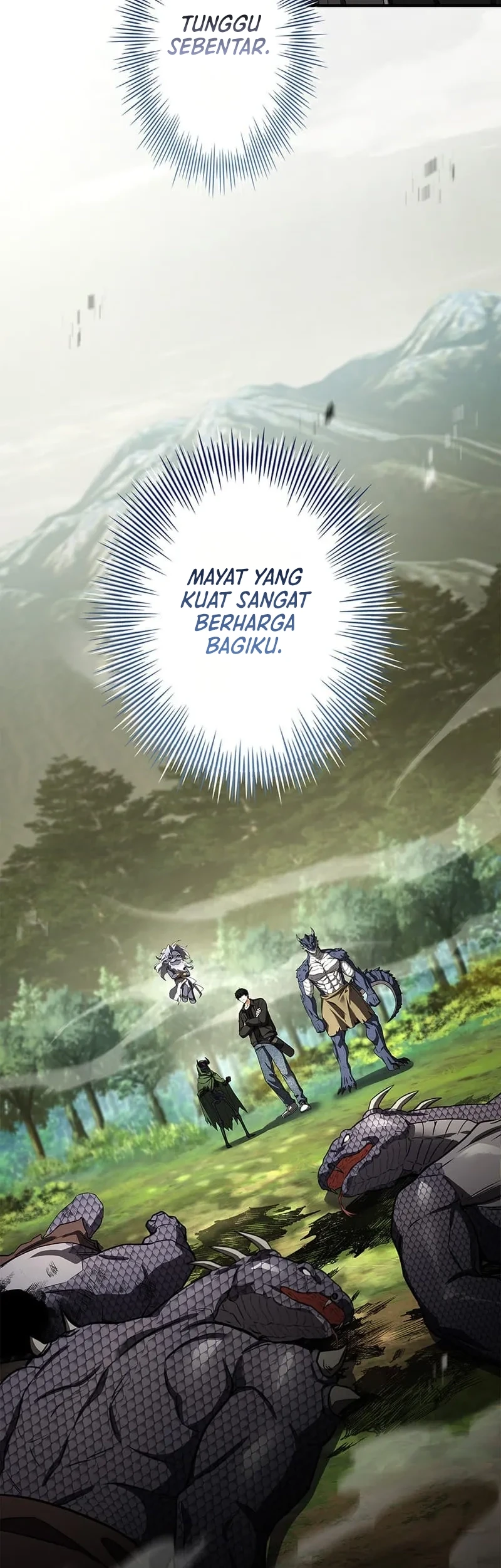 The Saint Levels Up Through Necromancy Chapter 43 Gambar 75