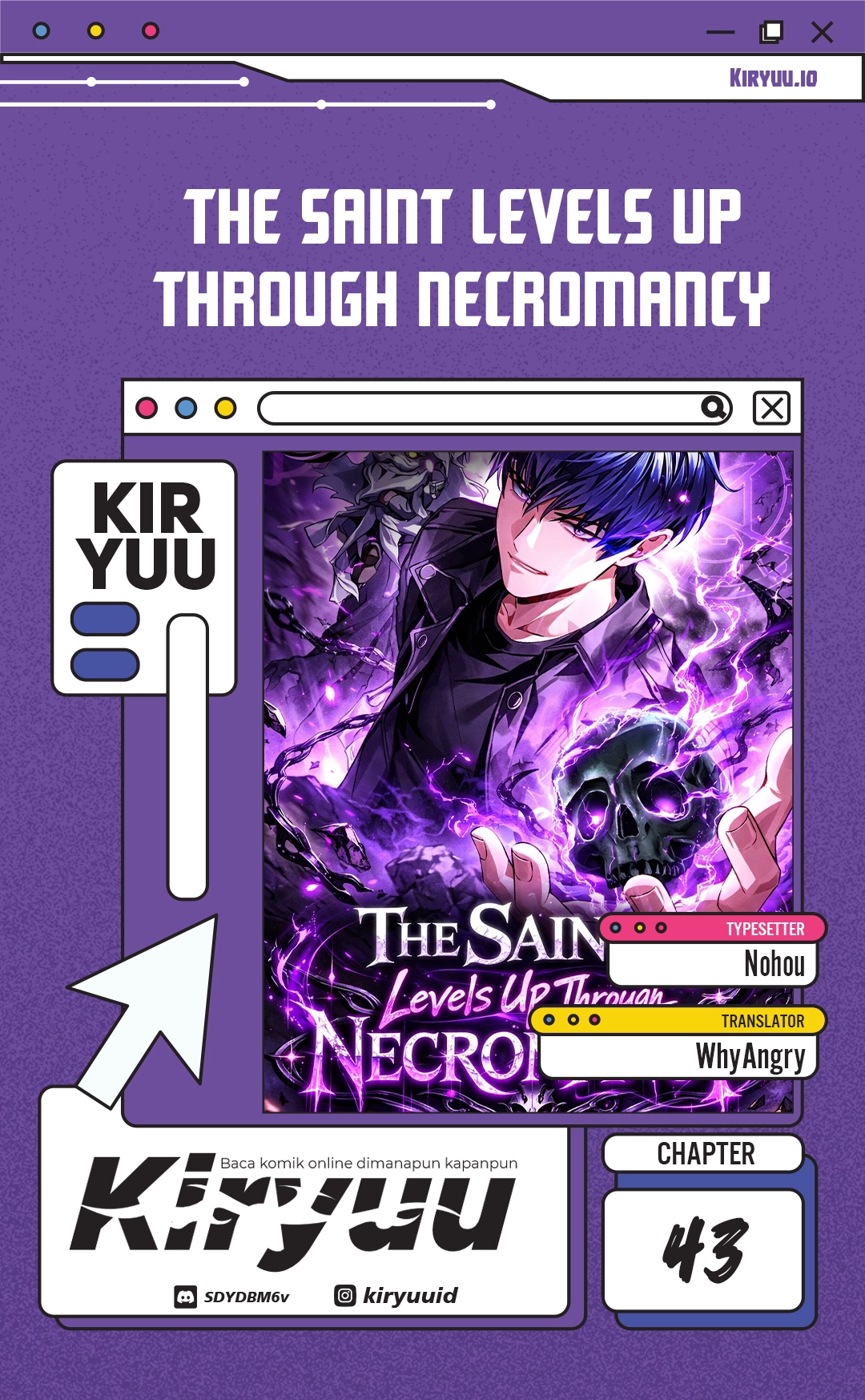 Manhwa The Saint Levels Up Through Necromancy Chapter 43 gambar 2