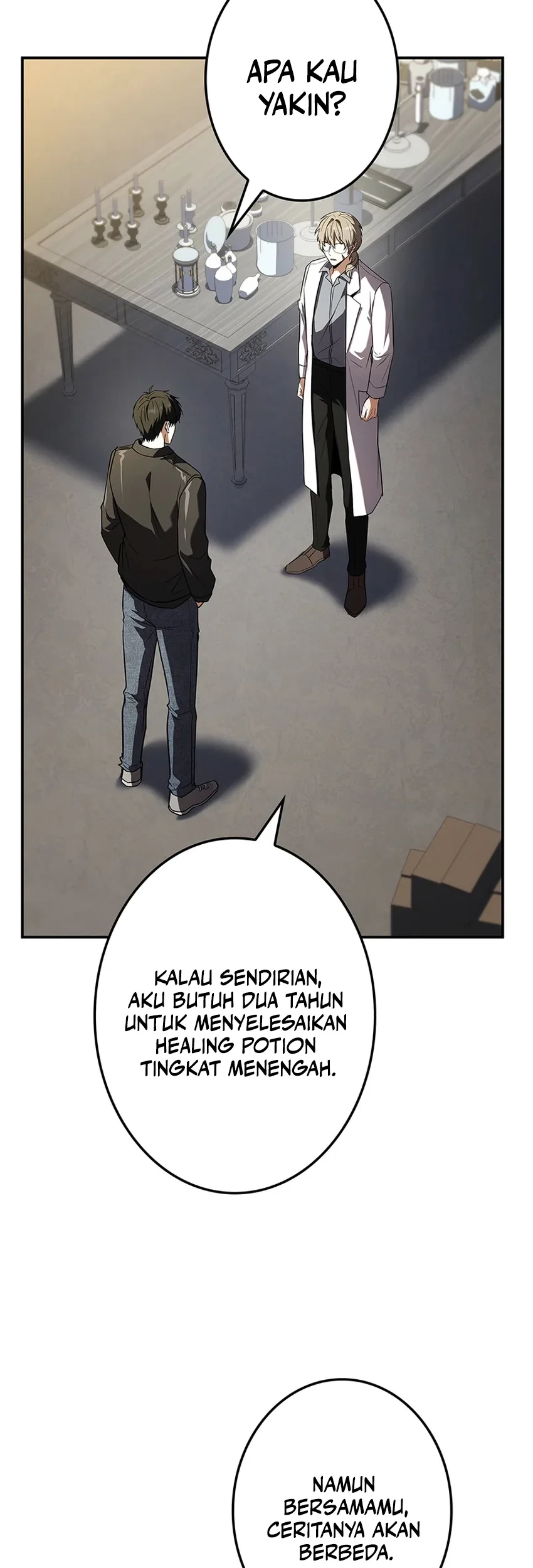 The Saint Levels Up Through Necromancy Chapter 7 Gambar 34