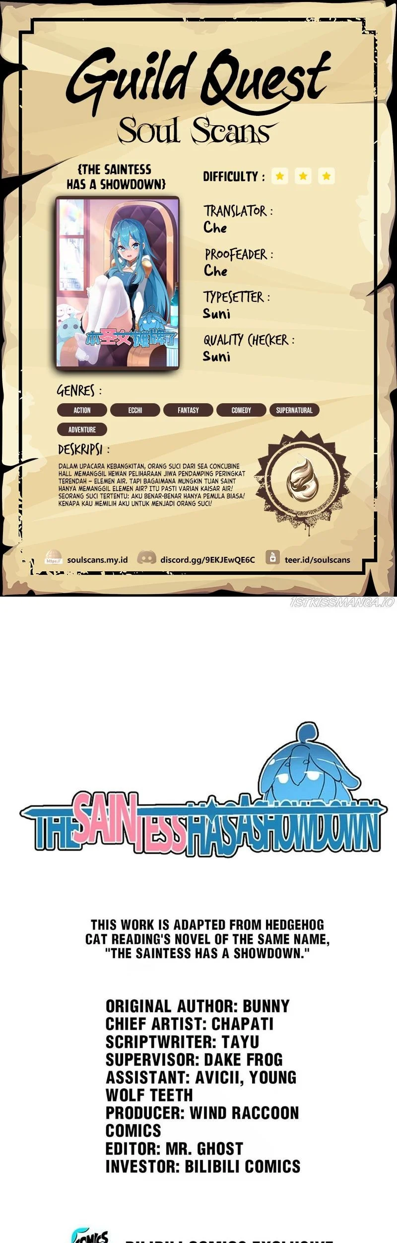 Komik The Saintess Has a Showdown Chapter 10 gambar nomor 1