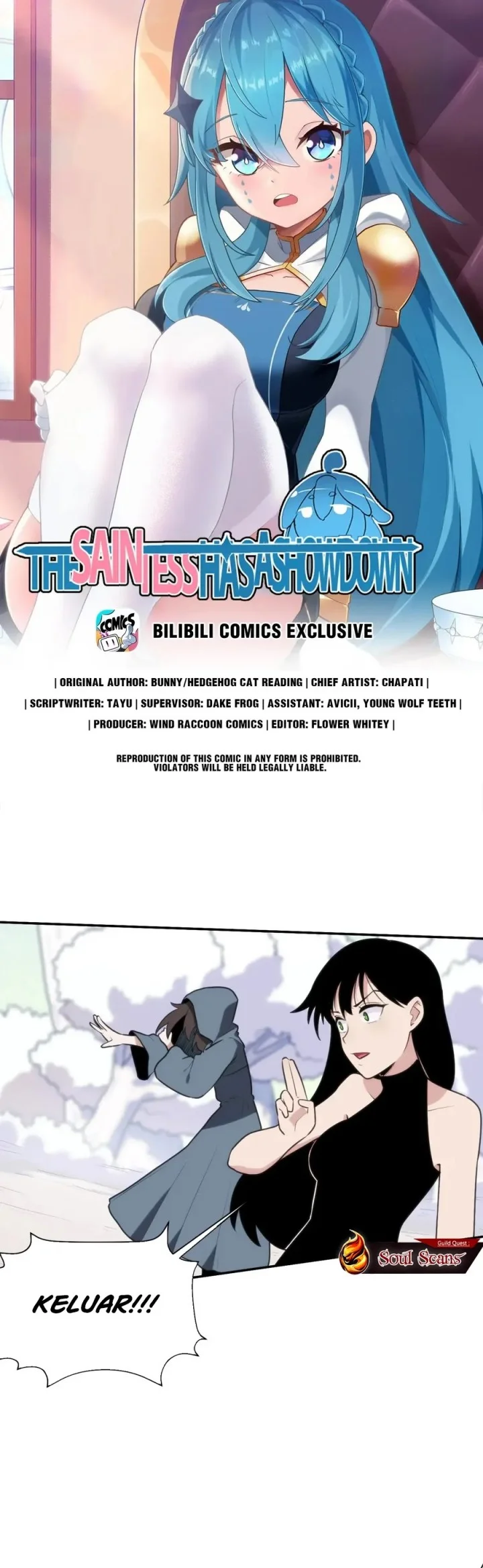 Manhua The Saintess Has a Showdown Chapter 155 gambar nomor 2