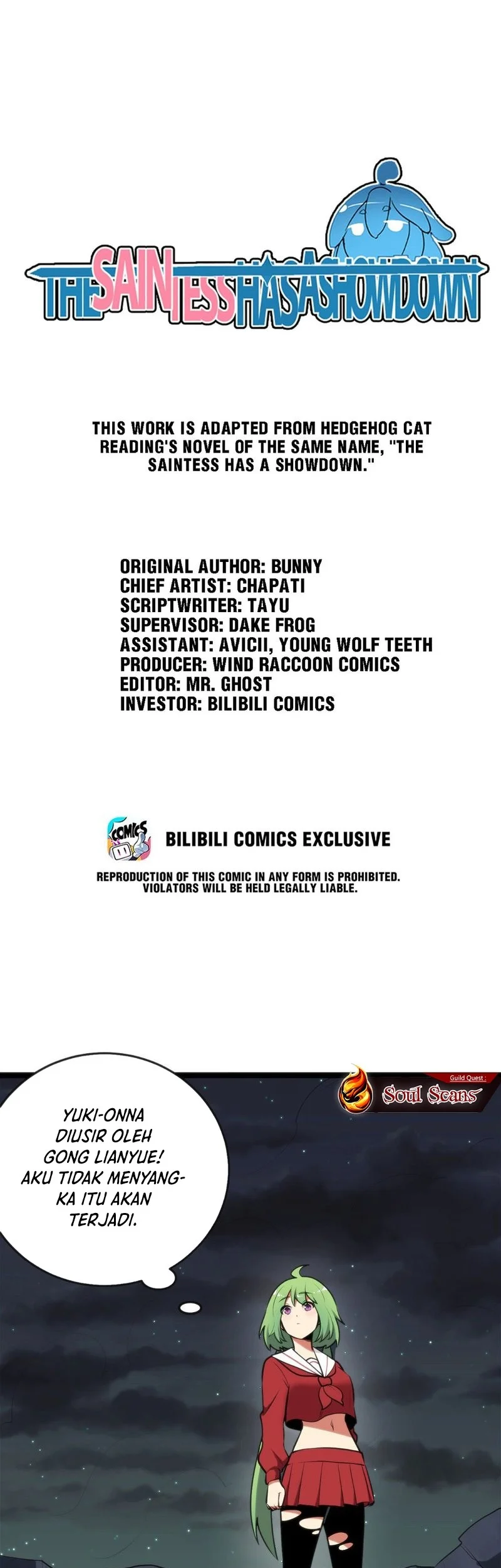 Manhua The Saintess Has a Showdown Chapter 36 gambar nomor 2