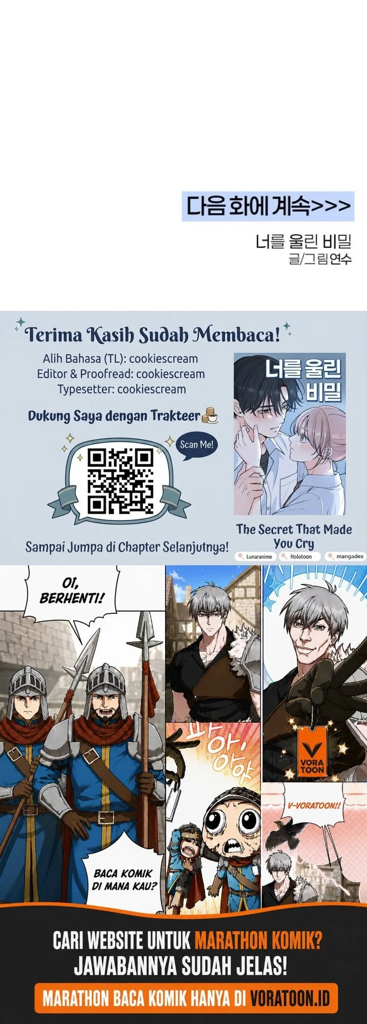 The Secret That Made You Cry Chapter 2 Gambar 60