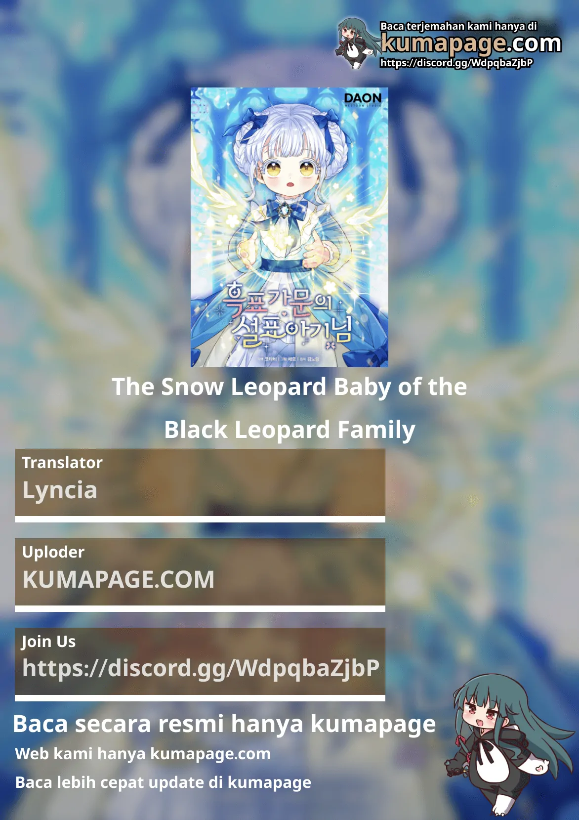 Komik The Snow Leopard Baby of the Black Leopard Family Chapter 10 gambar nomor 1