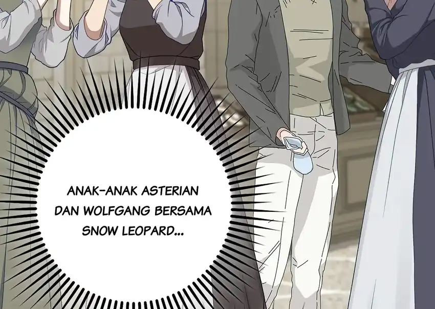 The Snow Leopard Baby of the Black Leopard Family Chapter 33 Gambar 77