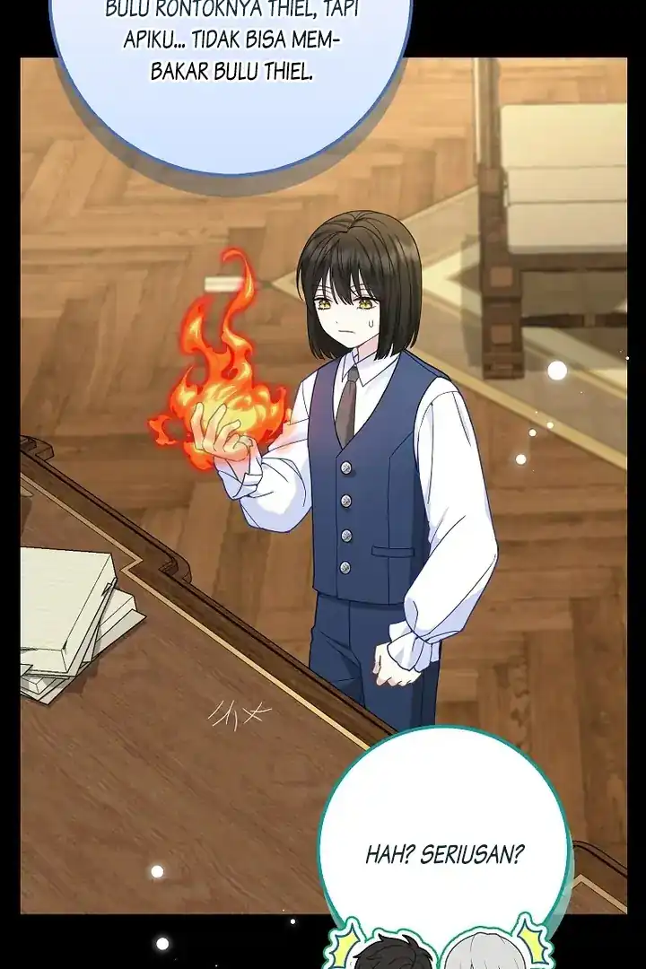 The Snow Leopard Baby of the Black Leopard Family Chapter 38 Gambar 49