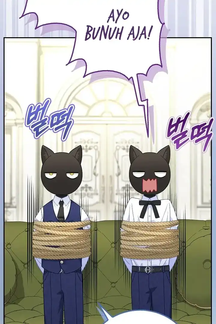 The Snow Leopard Baby of the Black Leopard Family Chapter 42 Gambar 55