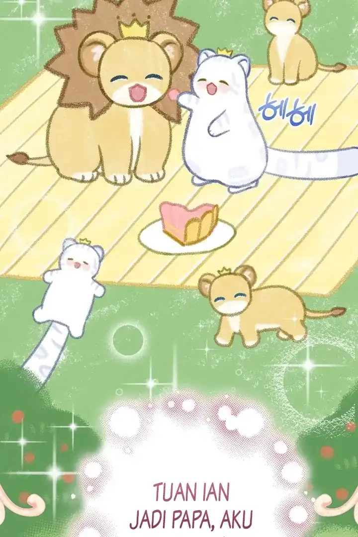 The Snow Leopard Baby of the Black Leopard Family Chapter 42 Gambar 62