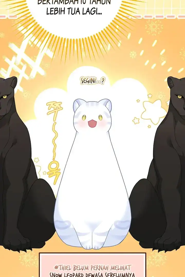 The Snow Leopard Baby of the Black Leopard Family Chapter 43 Gambar 28