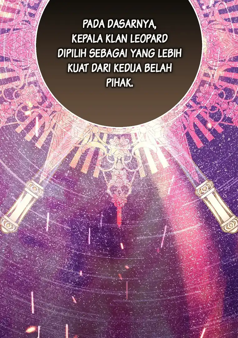 The Snow Leopard Baby of the Black Leopard Family Chapter 44 Gambar 34