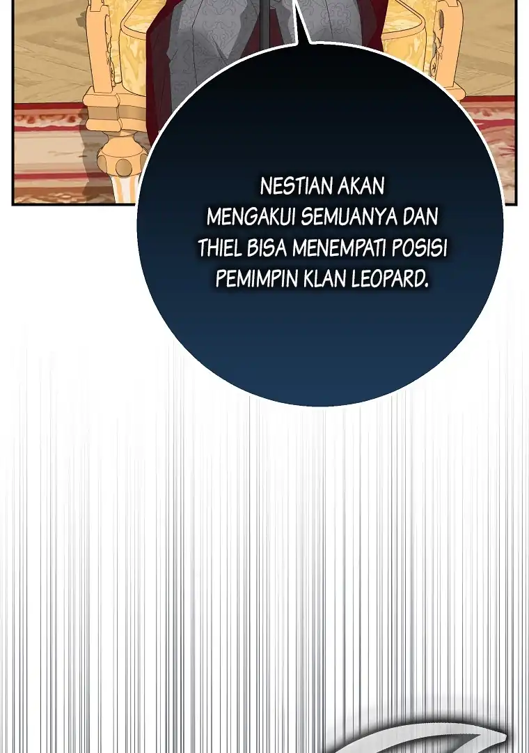 The Snow Leopard Baby of the Black Leopard Family Chapter 44 Gambar 75