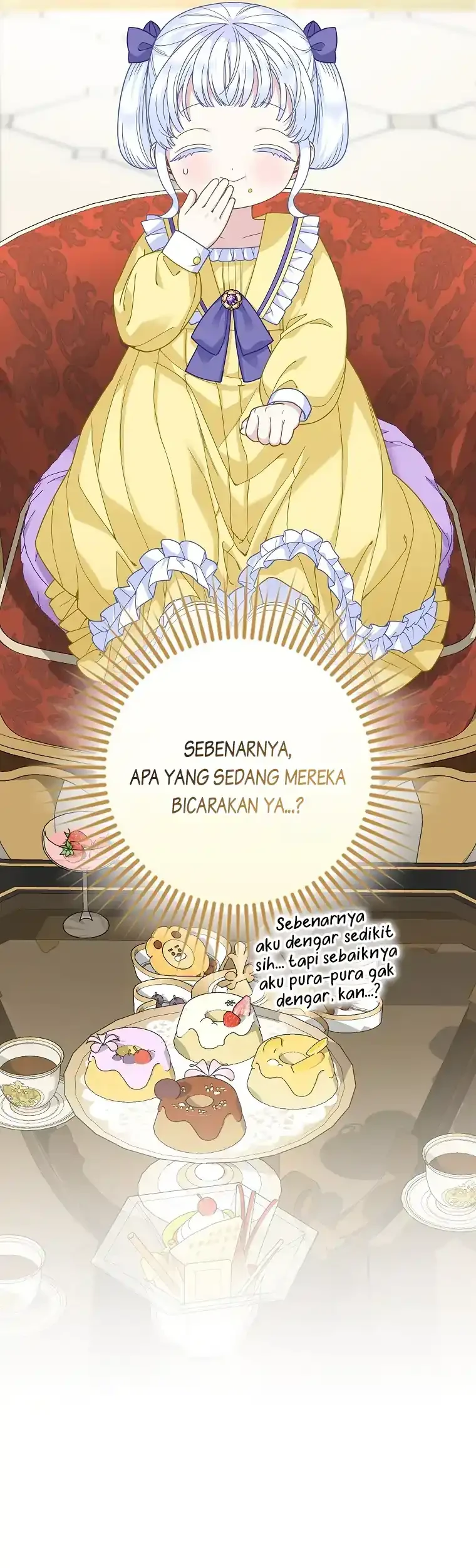 The Snow Leopard Baby of the Black Leopard Family Chapter 45 Gambar 111