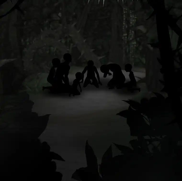 The Snow Leopard Baby of the Black Leopard Family Chapter 46 Gambar 19