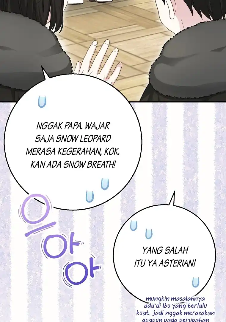 The Snow Leopard Baby of the Black Leopard Family Chapter 46 Gambar 98