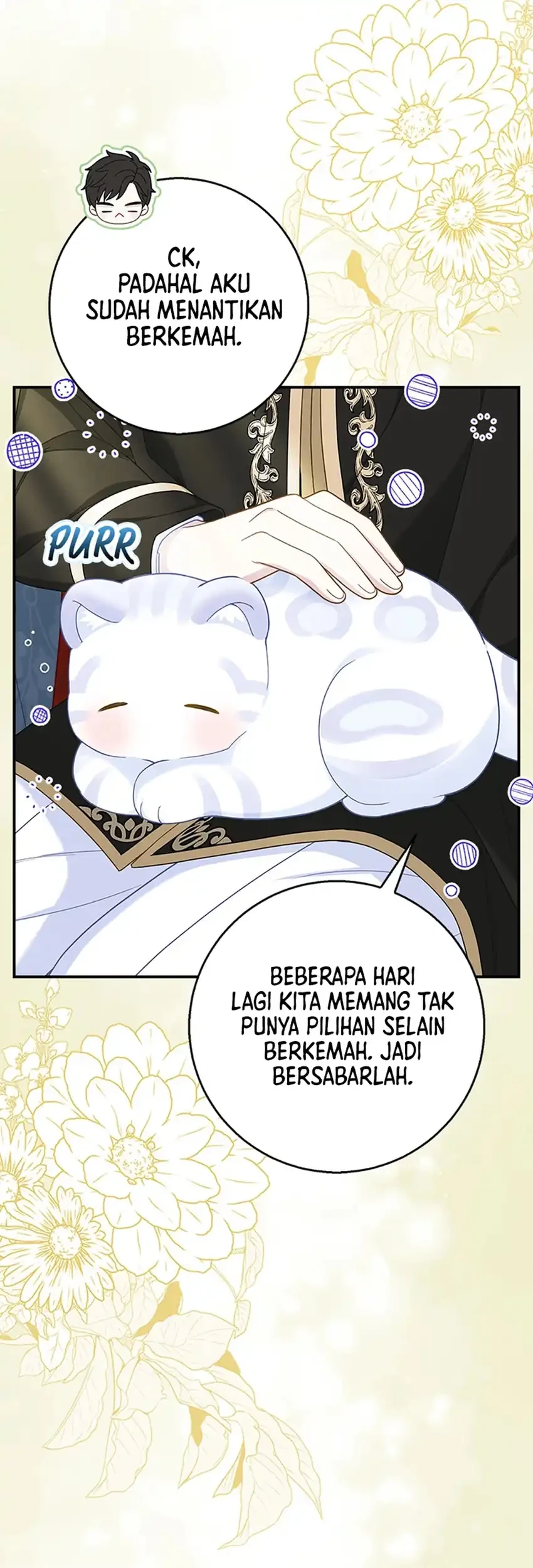 The Snow Leopard Baby of the Black Leopard Family Chapter 47 Gambar 24