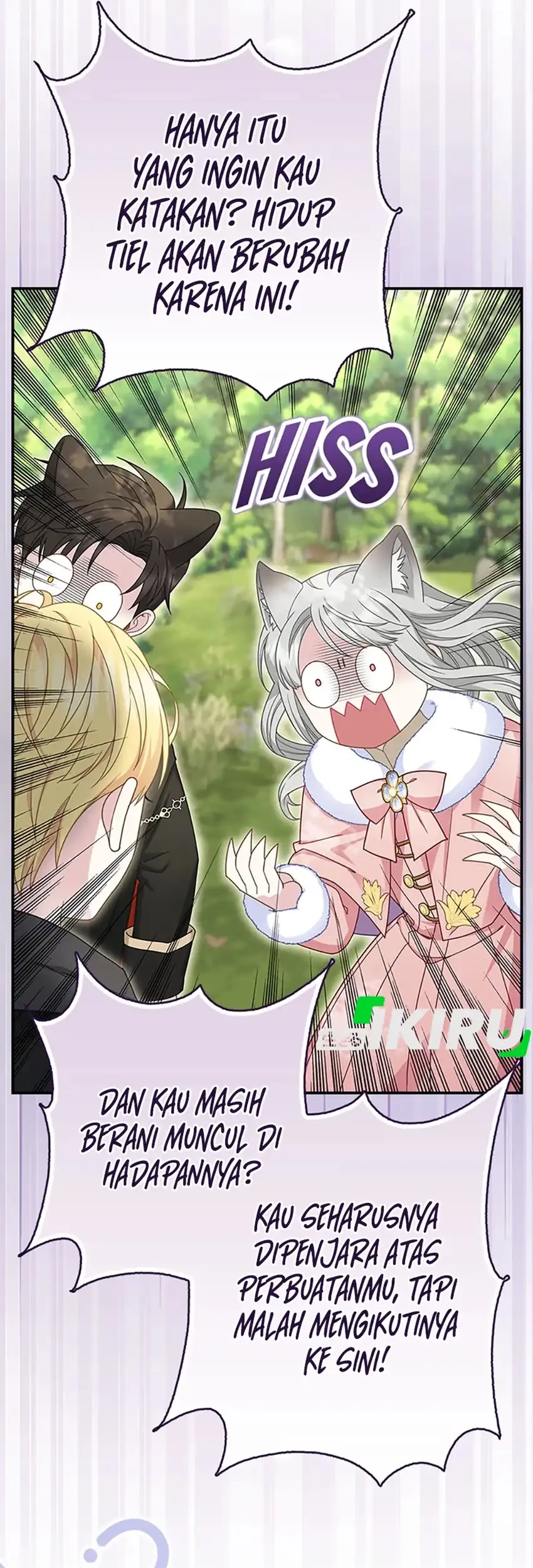 The Snow Leopard Baby of the Black Leopard Family Chapter 47 Gambar 36