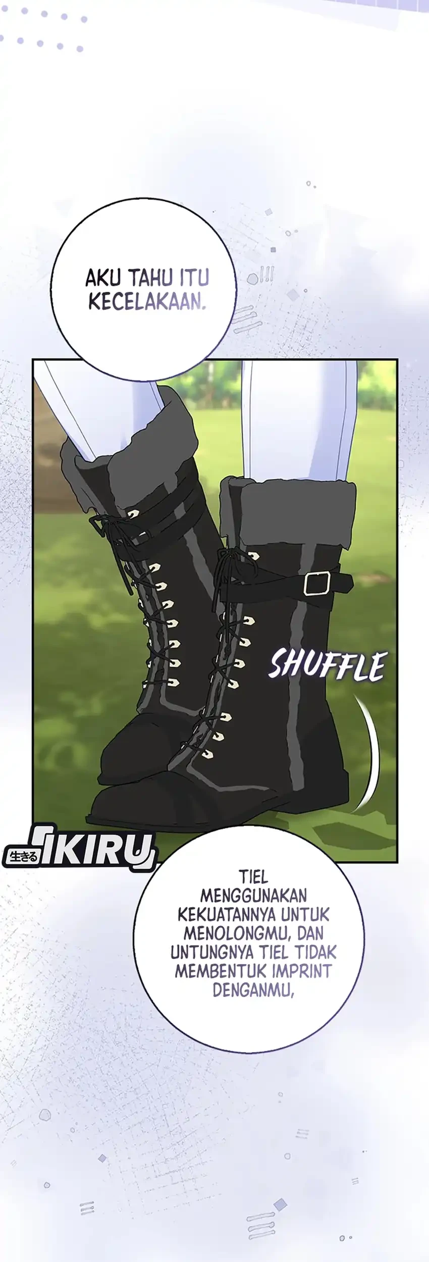 The Snow Leopard Baby of the Black Leopard Family Chapter 47 Gambar 38