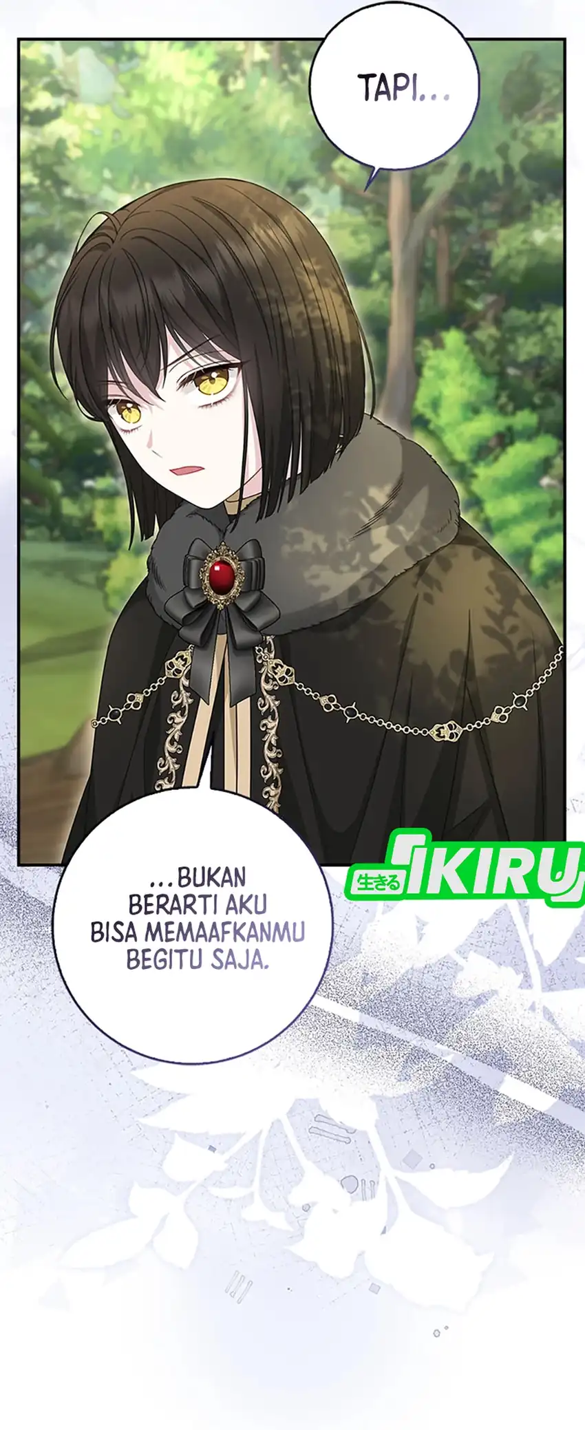 The Snow Leopard Baby of the Black Leopard Family Chapter 47 Gambar 40