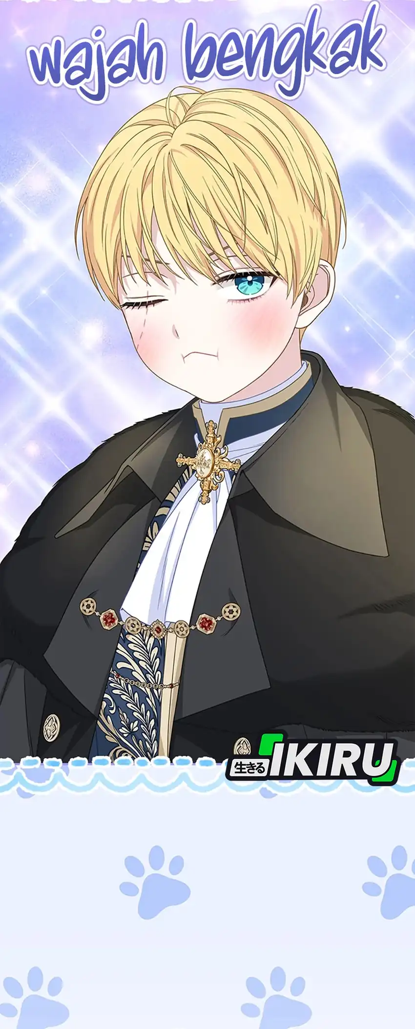 The Snow Leopard Baby of the Black Leopard Family Chapter 47 Gambar 51