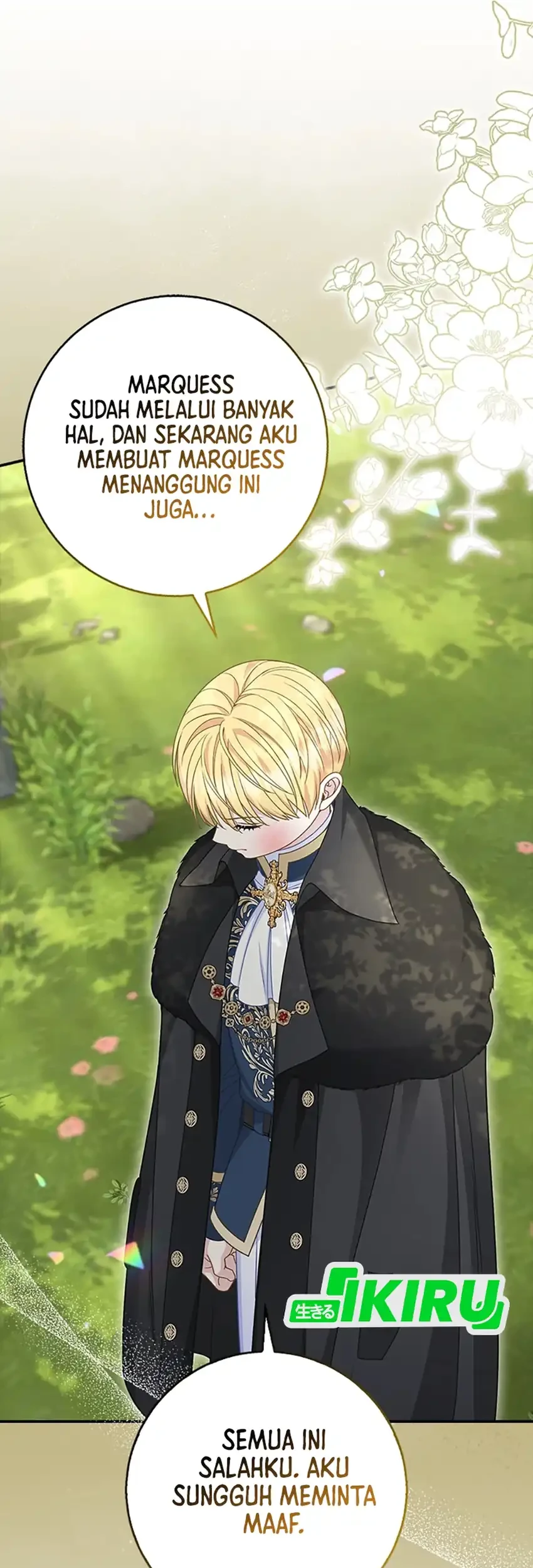 The Snow Leopard Baby of the Black Leopard Family Chapter 47 Gambar 56