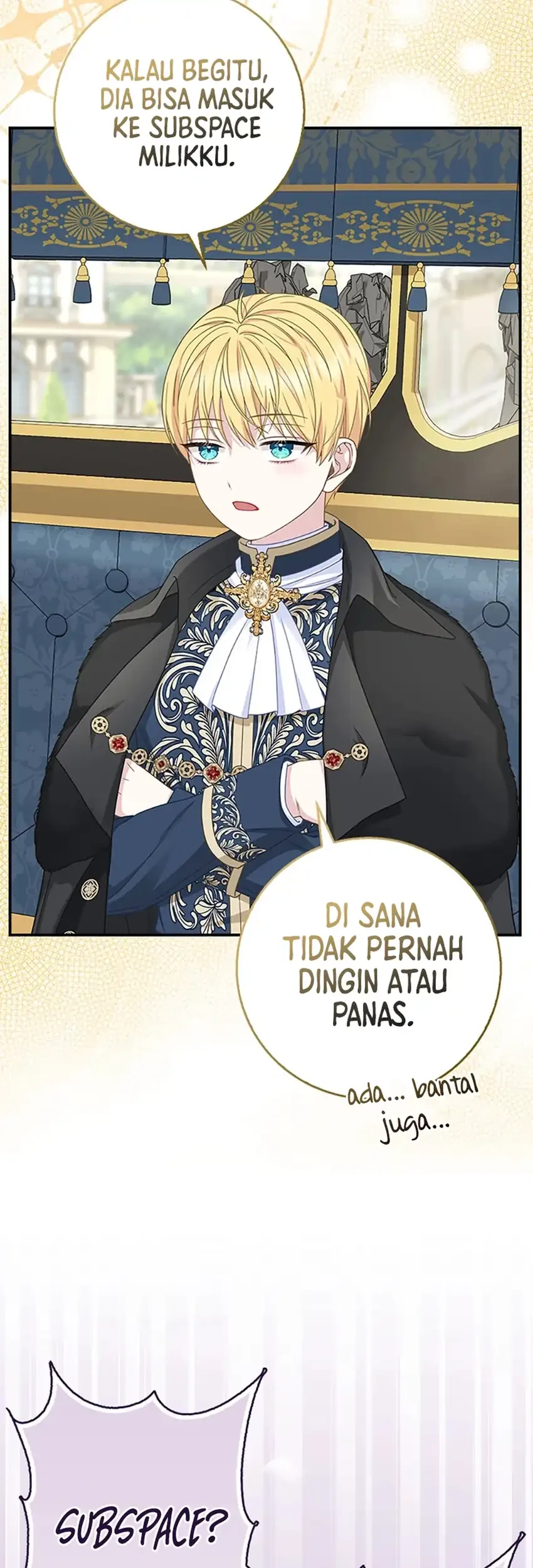 The Snow Leopard Baby of the Black Leopard Family Chapter 47 Gambar 10