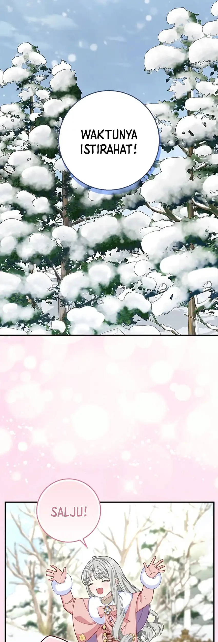 The Snow Leopard Baby of the Black Leopard Family Chapter 49 Gambar 30